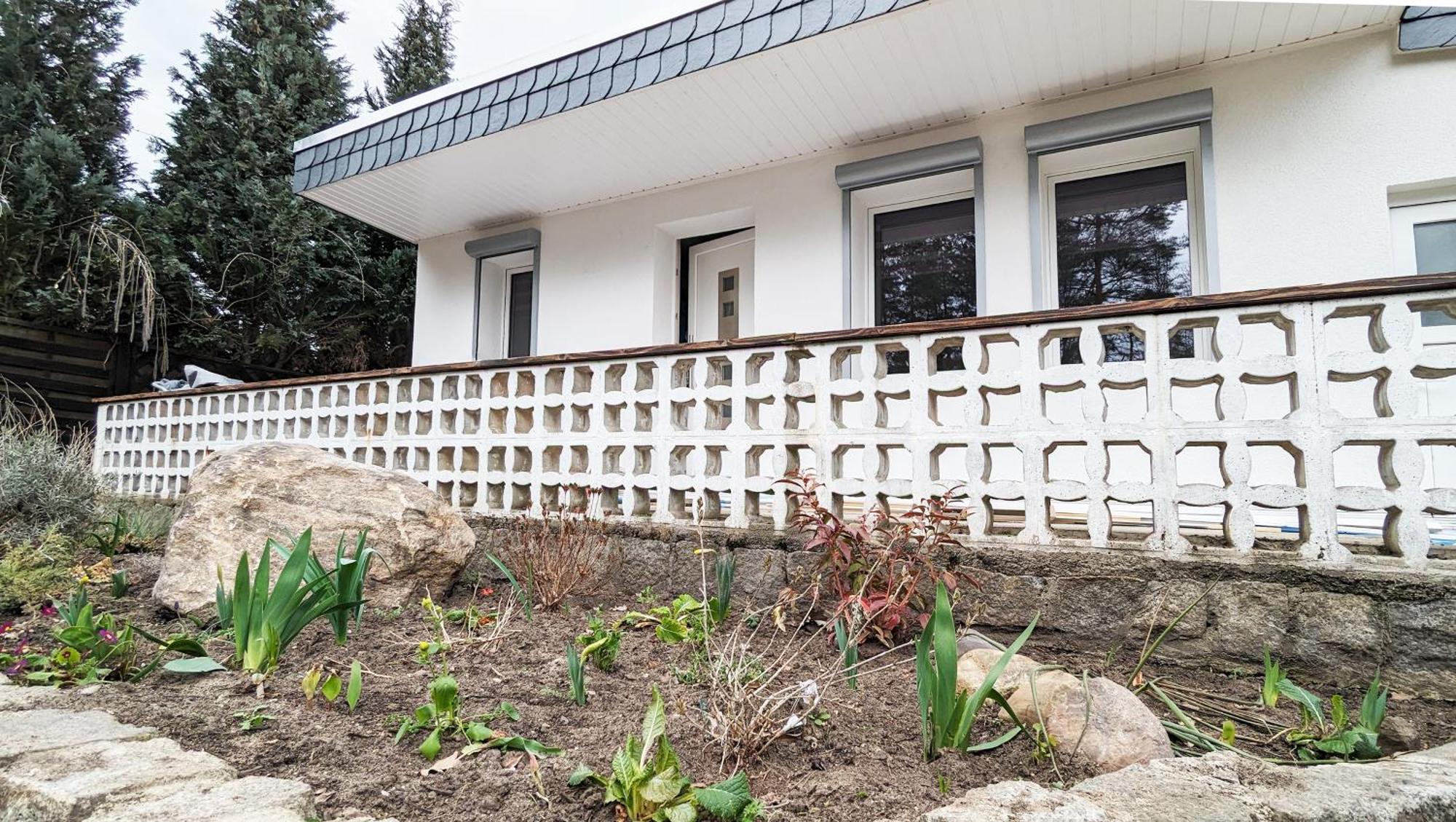 Haus Kleiner Findling Im Lausitzer Seenland Tätzschwitz Exterior photo